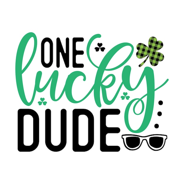 Een Lucky Dude-svg