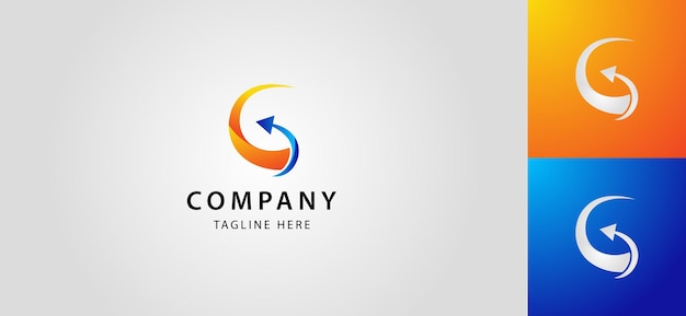 Een modern logoontwerp met de letter G en hedendaagse elegantie