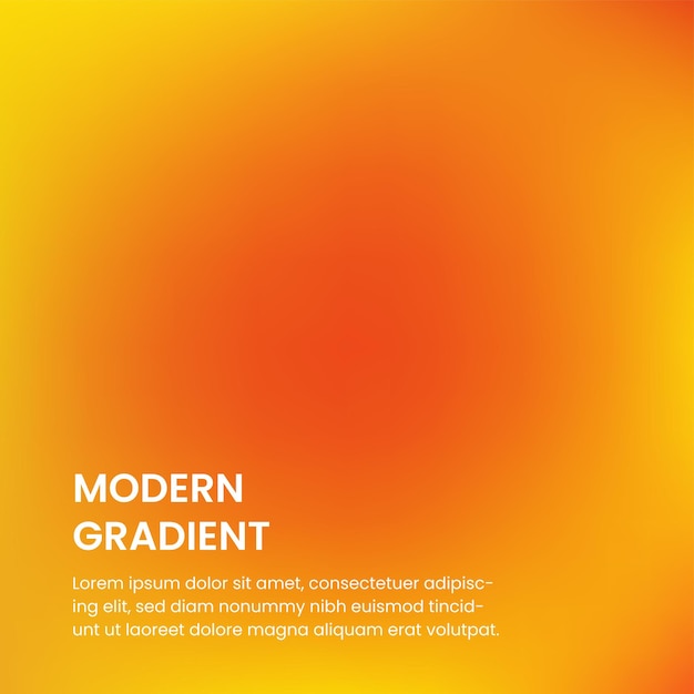 Een moderne creatieve achtergrondontwerpsjabloon Oranje