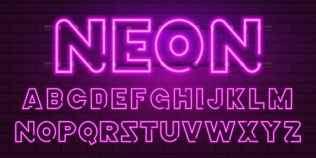 Een neonbord in een raam met de tekst "neon".