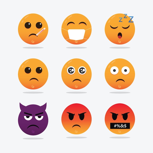 Een nieuwe set emoji's.