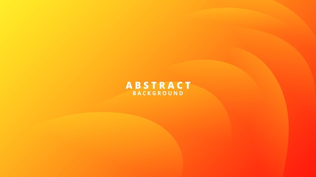 een oranje achtergrond met het woord abstract erop