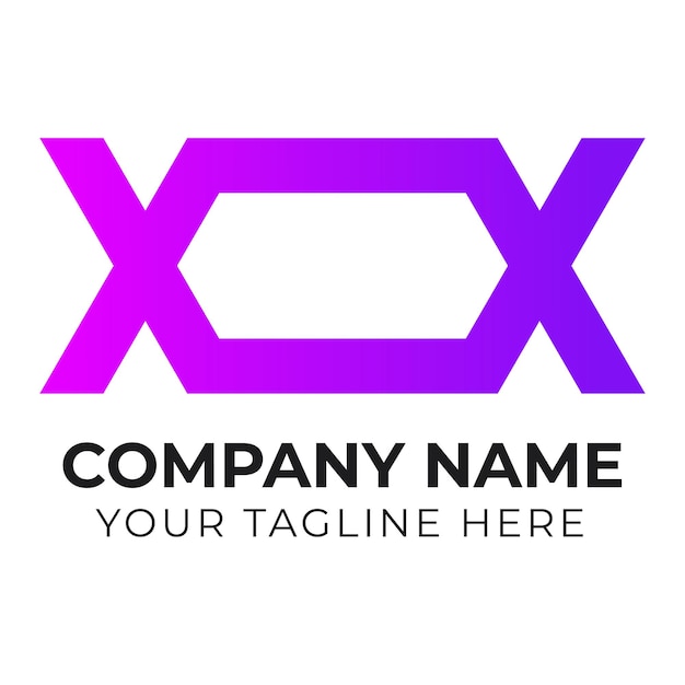 Een paars en zwart logo voor een bedrijf genaamd axe