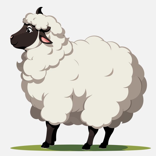 Een portret van landelijke rust De schapen in de wei