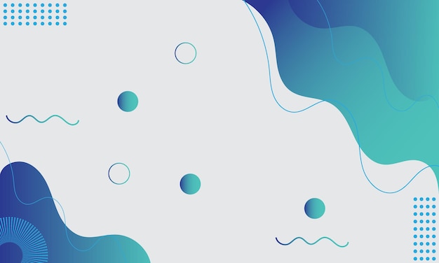 een poster met de blauwe bubbels erop