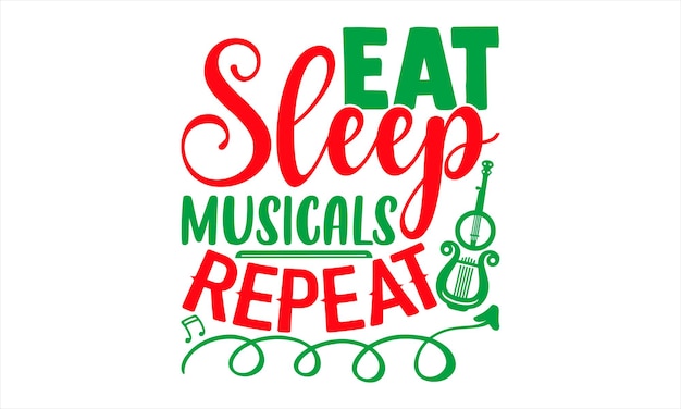 Een poster voor een musicalshow genaamd sleep.