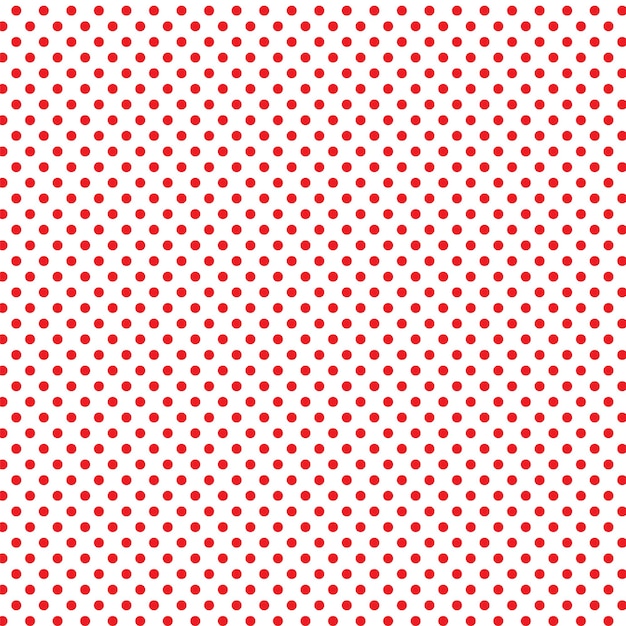 een rood-wit patroon met de woorden "polka dots" erop