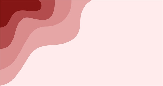 Een roze achtergrond met een rode swirl in het midden.
