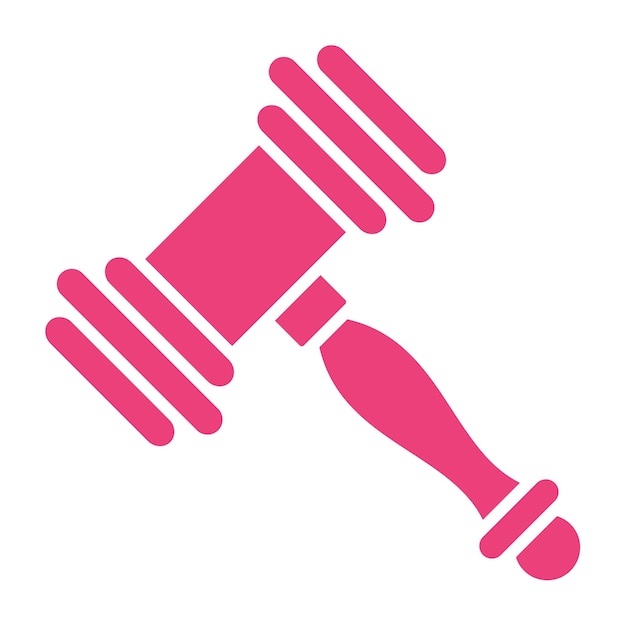 een roze en witte logo voor de roze barbell
