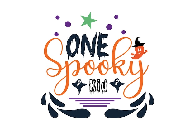 Een Spooky Kid-svg