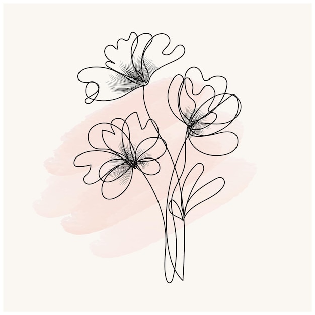 een tekening van bloemen met het woord dandel erop