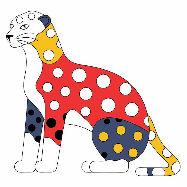 een tekening van een kat met de woorden quote het woord quote erop