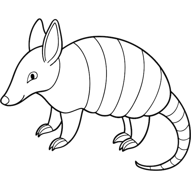 een tekening van een muis met een lijntekening van een Muis