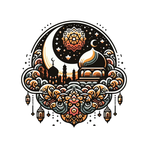 Een unieke Ramadan-logo maken Een mengeling van kunst en traditie