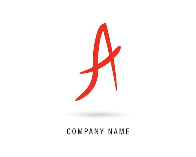 een vectorletterlogoontwerp