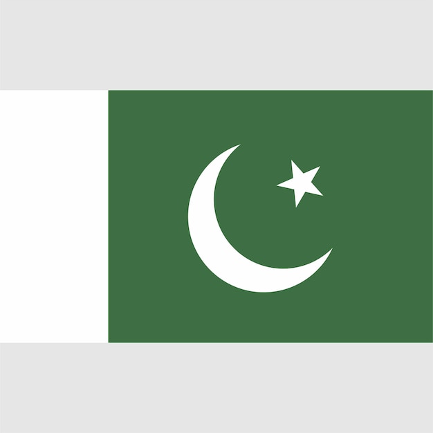 Een vlag van Pakistan