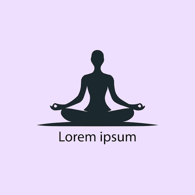 een yoga logo ontwerp