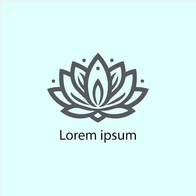 een yoga-logo op een witte achtergrond
