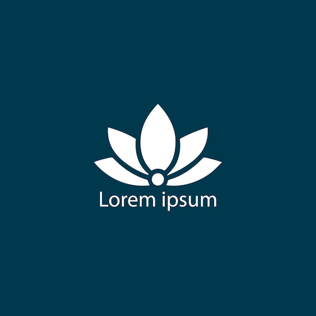 een yoga-logo op een witte achtergrond