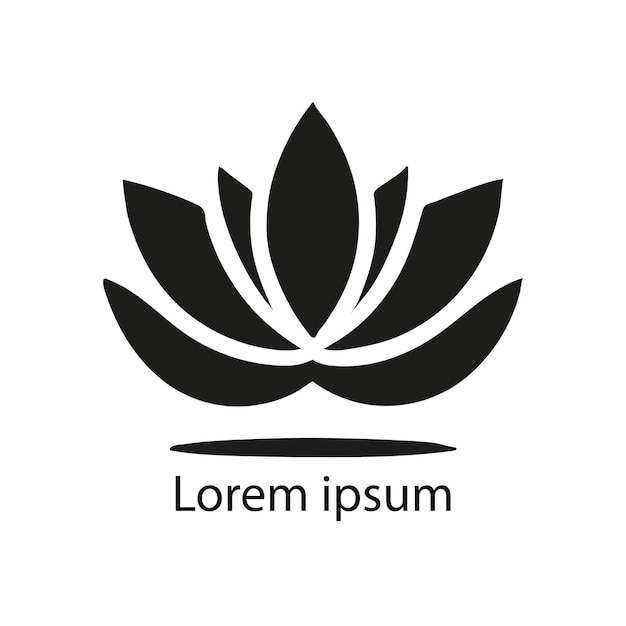 een yoga-logo