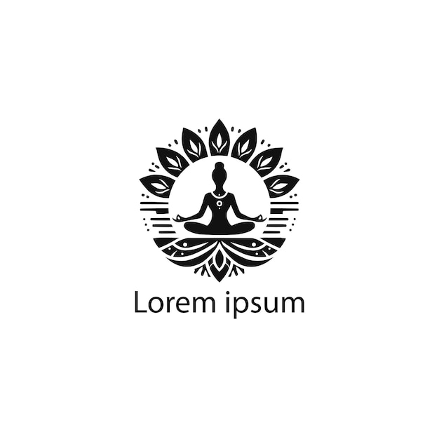 een yoga-logoontwerp voor een bedrijf