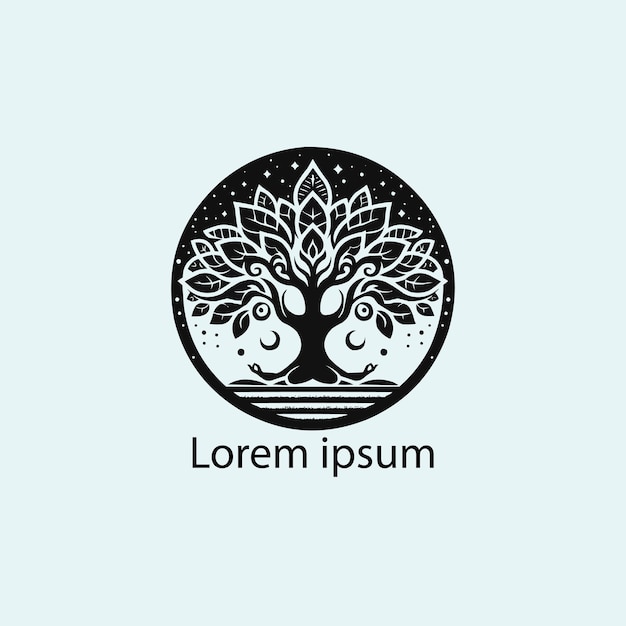 een yoga-logoontwerp voor een bedrijf