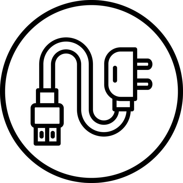 een zwart-wit beeld van een slot en een koord