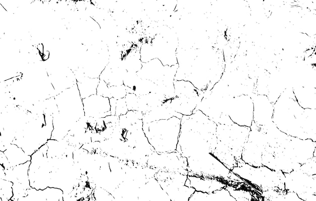 een zwart-wit foto van een gebarsten muur grunge textuur grungy effect vuile overlay nood