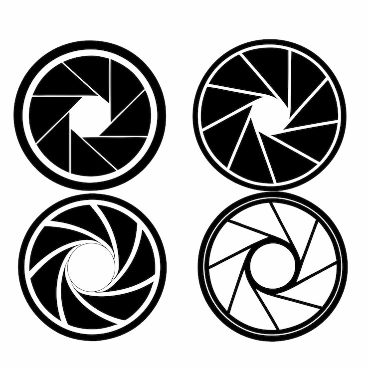 Vector een zwart-wit logo voor een webontwerp