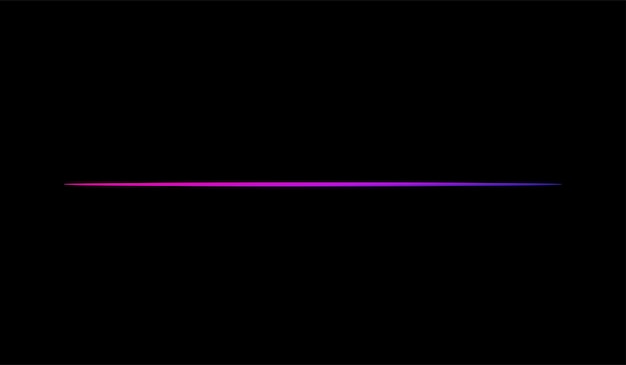 Een zwarte achtergrond met een roze lijn in het midden