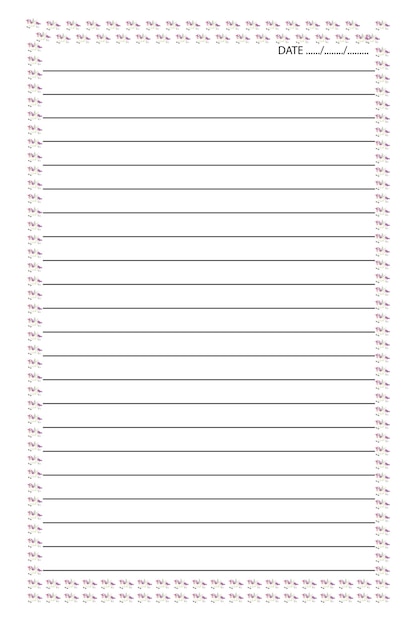 EENHOORN NOTEBOOK INTERIEUR