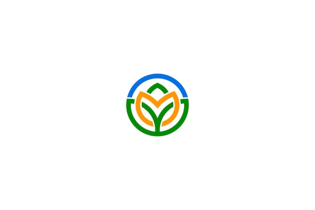 Eenvoudig en professioneel logo gerelateerd aan de natuur