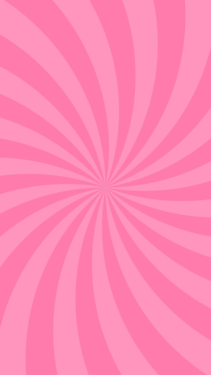 Vector eenvoudig gebogen licht roze radiale lijnen effect verticale vector achtergrond