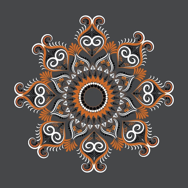 Eenvoudig mandala-ontwerp