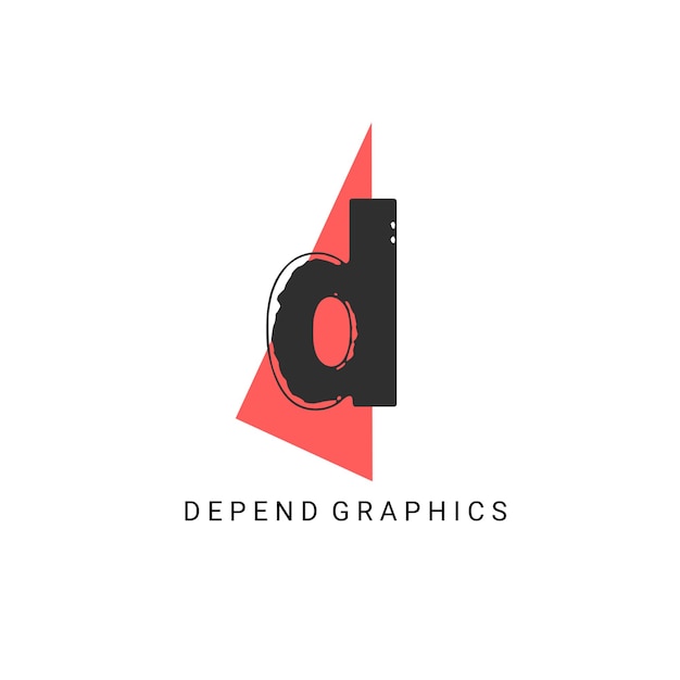 Vector eenvoudig modern abstract logo