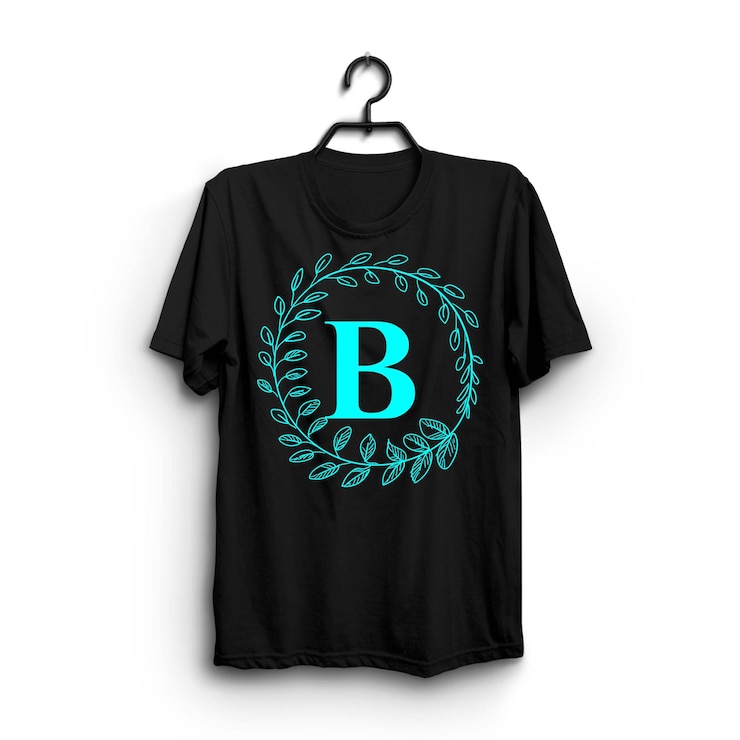 Vector eenvoudig zwart t-shirtontwerp