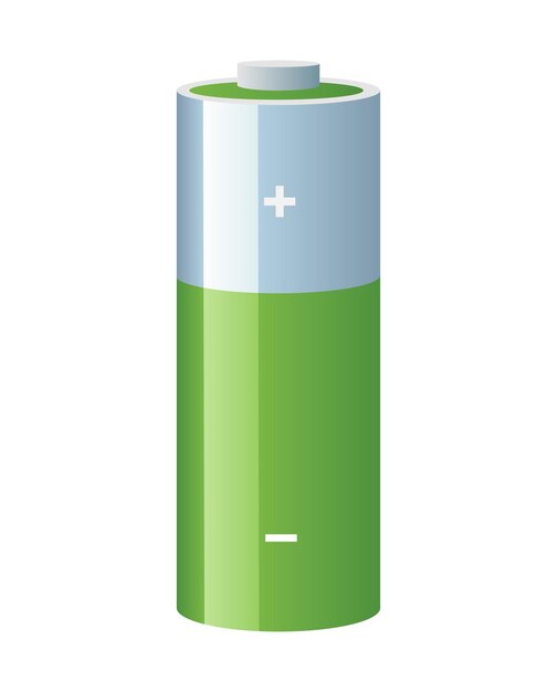 Eenvoudige batterijvector