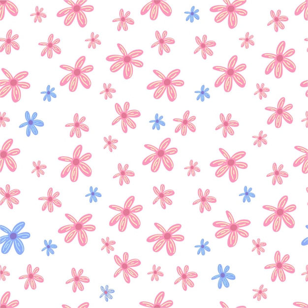 Eenvoudige gele bloemen bloemblaadjes naadloze herhaalbare patroon zomer achtergrond herhaalde lichte achtergrond zachte textiel textuur heldere abstracte natuur wallpaper