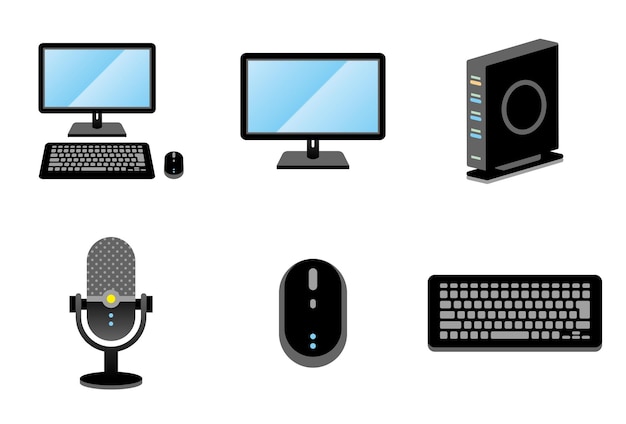 Eenvoudige illustratie_Voor verschillende huishoudelijke apparaten_PC-gereedschappen