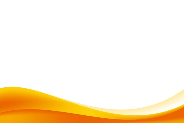 eenvoudige oranje golvende achtergrond