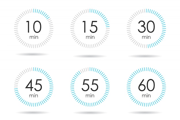 Eenvoudige timer-set. Realistisch beeld van een sport-stopwatch. Symboolwedstrijd.