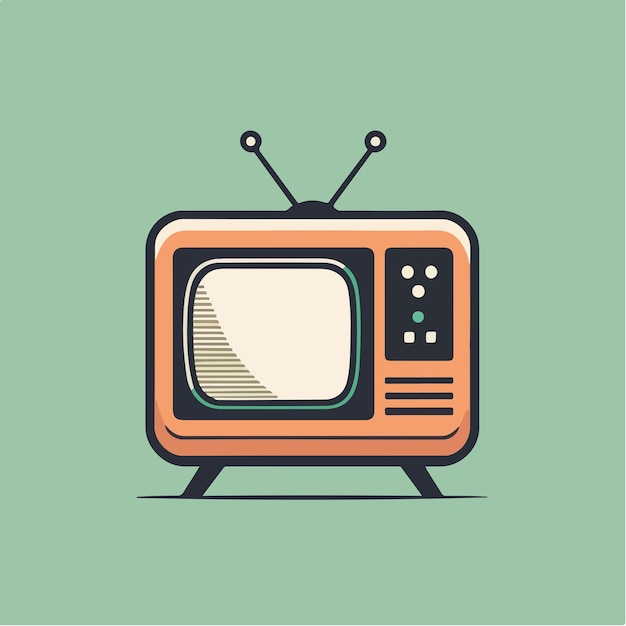 Eenvoudige tv-vector