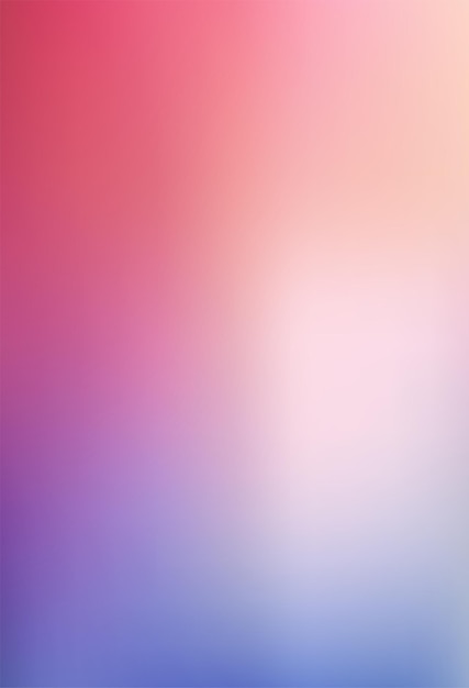 Eenvoudige veelkleurige gradiëntpastelkleur Abstracte oranje en blauwe vervagen kleurverloop achtergrond