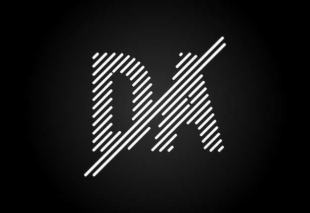 Eerste brief Dp Logo ontwerp Vector. Grafisch alfabetsymbool voor bedrijfsidentiteit