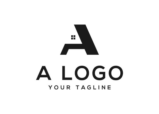 Eerste letter A logo vector ontwerp sjabloon vector