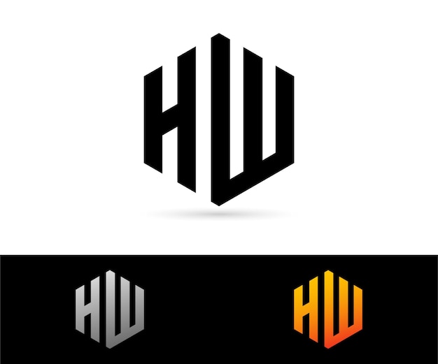 Eerste letter HW-logo