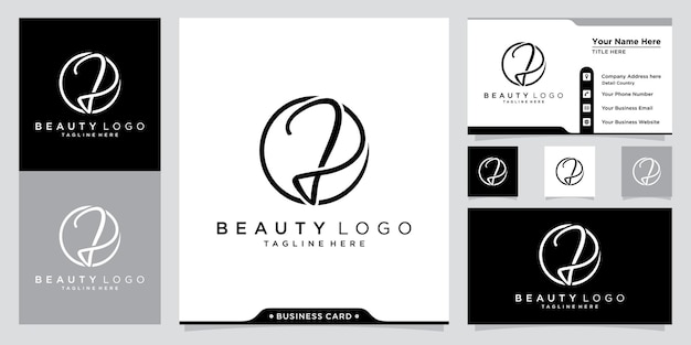 Eerste letter J luxe Logo ontwerp Vector met visitekaartje ontwerp