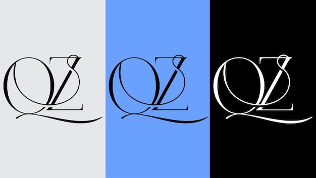Eerste letter OZ logo ontwerp creatief modern symbool pictogram monogram