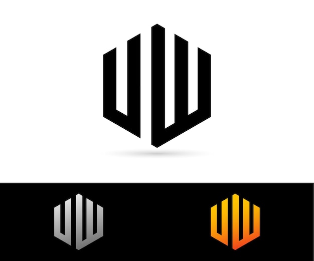 Eerste letter UW-logo