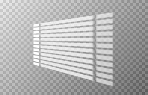 The effect of overlaying shadows shade from different blinds realistic light shade from blinds